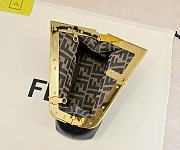Fendi First Small Leather Black 26x9.5x18cm - 6