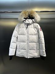 CANADA GOOSE CHELSEA PARKA WHITE - 1