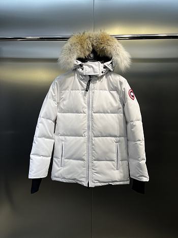 CANADA GOOSE CHELSEA PARKA WHITE