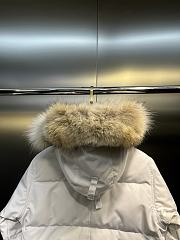 CANADA GOOSE CHELSEA PARKA WHITE - 5