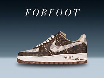 Nike Air Force 1 Louis Vuitton Monogram Brown 6A8PYL-001