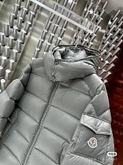 MONCLER MAYA DOWN JACKET GREY - 3