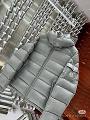 MONCLER MAYA DOWN JACKET GREY - 5