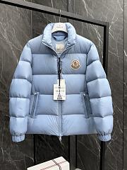 Moncler Citala short down blue jacket - 1