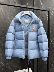 Moncler Citala short down blue jacket - 5