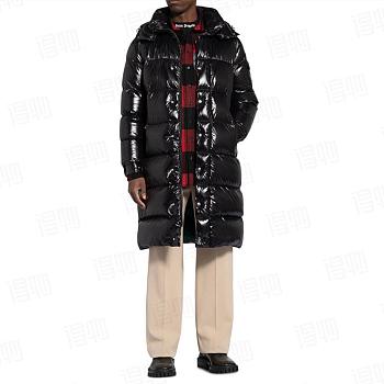 Moncler Hanoverian coat Black Down Feather