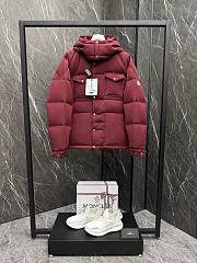 MONCLER Fornas Bordeaux Down Jacket - 3