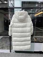 MONCLER women's mid-length hooded down jacket long - 4