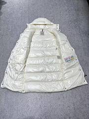 MONCLER women's mid-length hooded down jacket long - 2