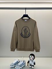 Moncler Logo cotton jersey sweater - 1