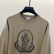 Moncler Logo cotton jersey sweater - 3