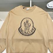 Moncler Logo cotton jersey sweater - 5