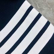 Thom Browne 4 Bar Striped Preppy Royal Hoodie Sport Coat Jacket Blazer - 5