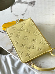 LV Bundle Monogram Empreinte Leather Yellow Dynamic M11283  - 2