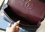 Chanel 1112 classic double flap bag Lambskin Black Gold Hardware - 2