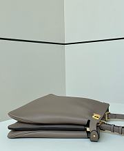 FENDI PEEKABOO Soft Medium Dove Grey size 40.5x13x28 cm - 4