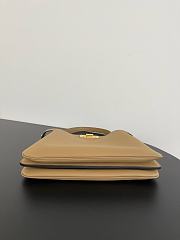 FENDI PEEKABOO Soft Medium Caramel brown size 33x10x25.5 cm - 5