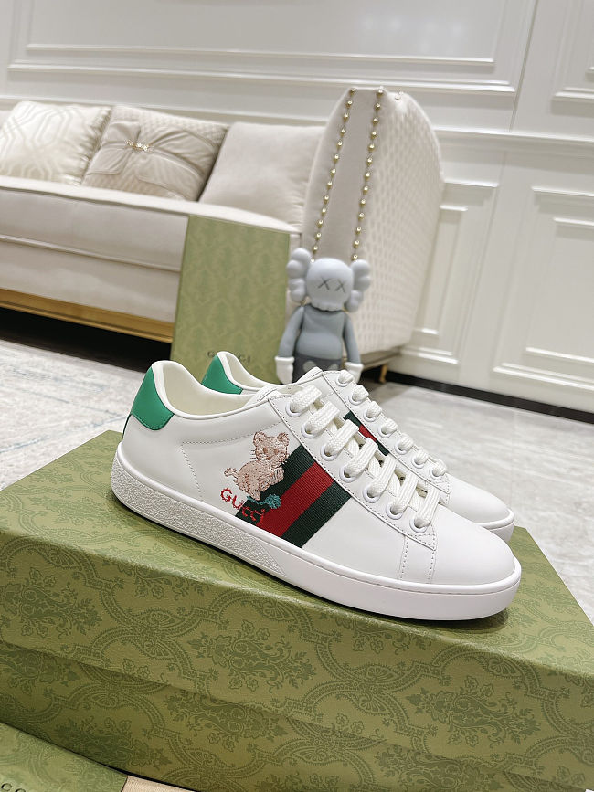 Gucci Women's Ace Kitten Sneakers  - 1