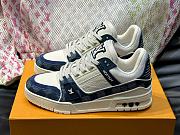 LV Trainers Luxury Blue - 1
