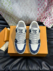 LV Trainers Luxury Blue - 2
