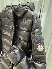 Black Barante Short Down Jacket - 4