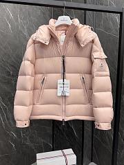 Moncler Mairefur Pink Short Down Jacket  - 1
