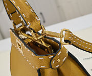 Fendi Peekaboo ISeeU grain leather medium handbag size 23cm - 3