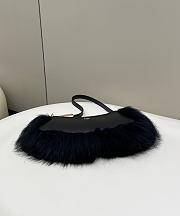 Fendi Women O'Lock Swing Pale Black Leather - 2