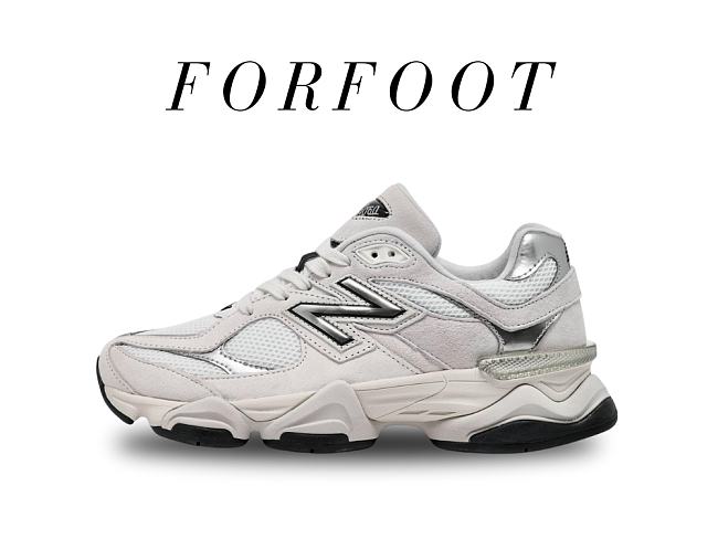 New Balance 9060 'white silver gray black U9060JRB - 1