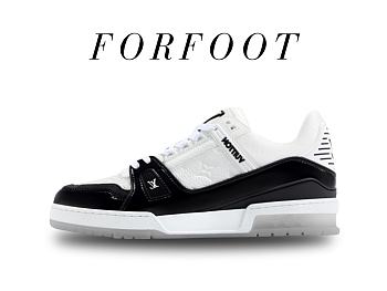 LV trainer white black mirror color