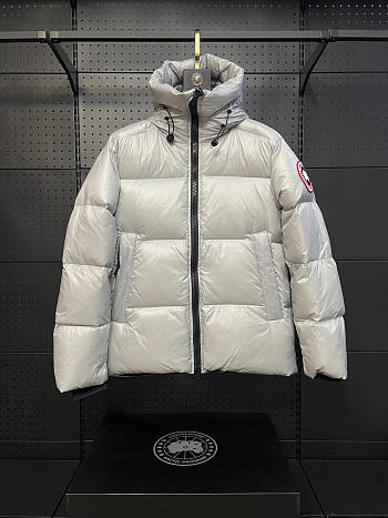 Canada Goose Crofton Puffer Jacket Silver