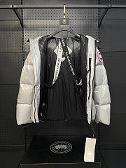 Canada Goose Crofton Puffer Jacket Silver - 6