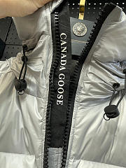 Canada Goose Crofton Puffer Jacket Silver - 3