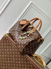 LV Speedy Soft 30 Boho Monogram Canvas size 30cm - 4