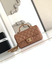 Chanel Mini Handle Brow Size 12x19.5x6.5cm - 1