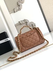 Chanel Mini Handle Brow Size 12x19.5x6.5cm - 6