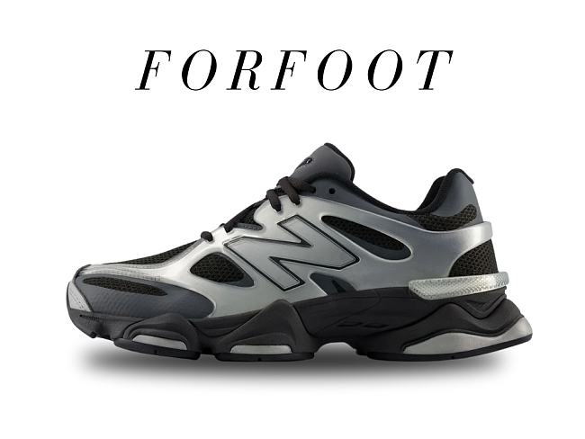 New Balance’s Futuristic 9060 X Goes Black And Silver U9060ISA - 1