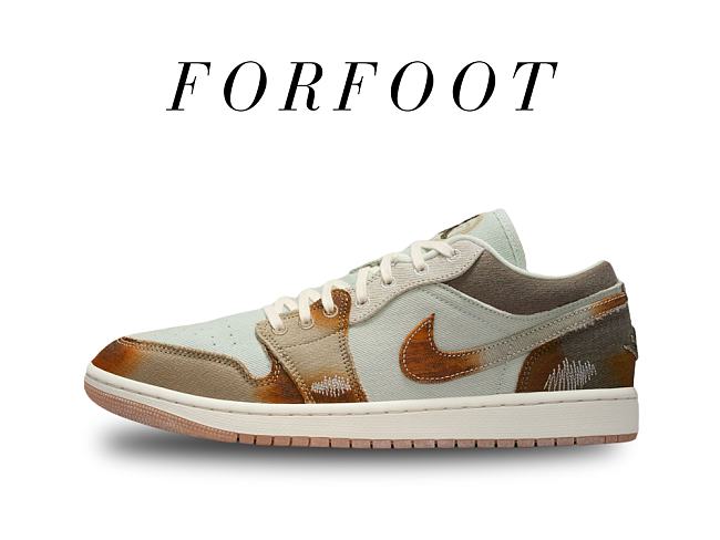 Air Jordan 1 Low SE Multi-Color Sail Light Bone - 1
