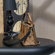 LV OnTheGo East West Chain Monogram Reverse Brown M14236 size 25cx13x10 cm - 5