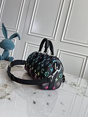 Louis Vuitton LV Speedy 25 Bag Black M13935 size 25x15x11cm - 2