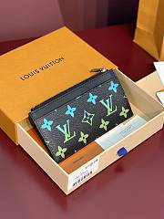  LV Monogram Card Holder Gradient Black Gradient M14261 size 14,5x1x8 cm - 4