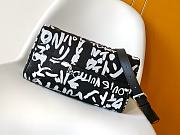 LV Speedy P9 Bandoulière 30 Autres Cuirs Monogram Black size 32x22.5x18 cm - 4