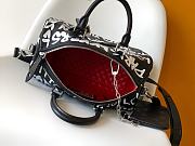 LV Speedy P9 Bandoulière 30 Autres Cuirs Monogram Black size 32x22.5x18 cm - 5