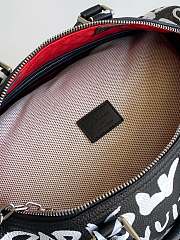 LV Speedy P9 Bandoulière 30 Autres Cuirs Monogram Black size 32x22.5x18 cm - 6