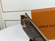 Romy Card Holder in reverse monogram 12x8x0.8 cm - 4