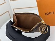 Romy Card Holder in reverse monogram 12x8x0.8 cm - 6
