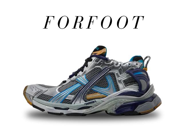 Balenciaga Runner Sneaker 'Grey Orange Aqua' 772774 W3RMU 1474 - 1