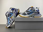 Balenciaga Runner Sneaker 'Grey Orange Aqua' 772774 W3RMU 1474 - 2