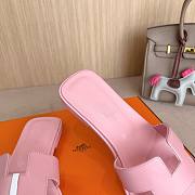 Hermès Oran Sandals Pink  - 5