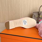 Hermès Oran Sandals Pink  - 4